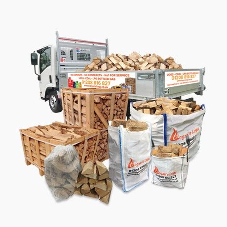 Logans Logs - Specialists in Kiln Dried Firewood, Smokeless Fuel, Cooking Wood & Charcoal & Garden Sleepers